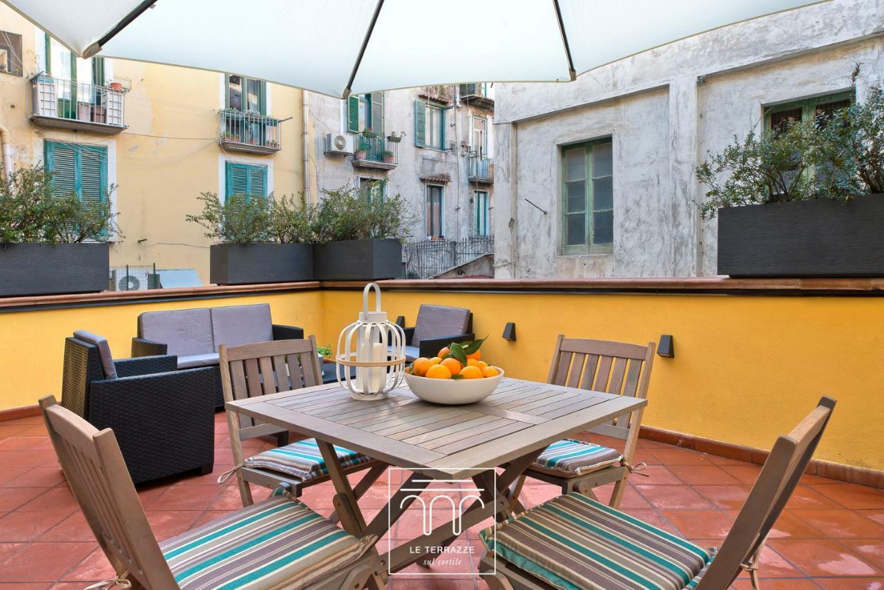 Le Terrazze Sul Cortile Apartman Salerno Kültér fotó